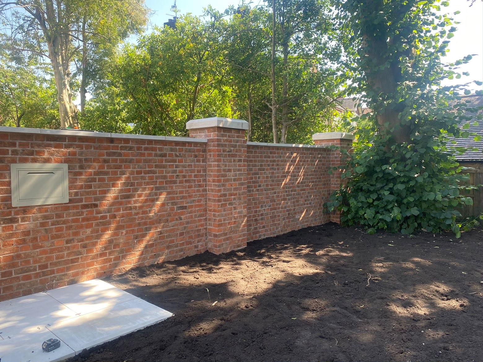 Chimney after rebuild